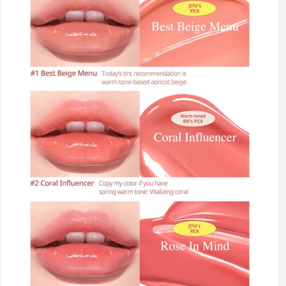 Peripera Ink Mood Glowy Tint in Coral influencer lip tint NWT - Picture 2 of 4